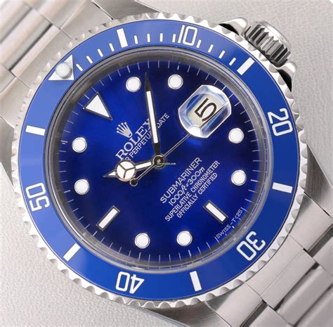 rolex submariner 16610 custom deepblue|Rolex 16610 price chart.